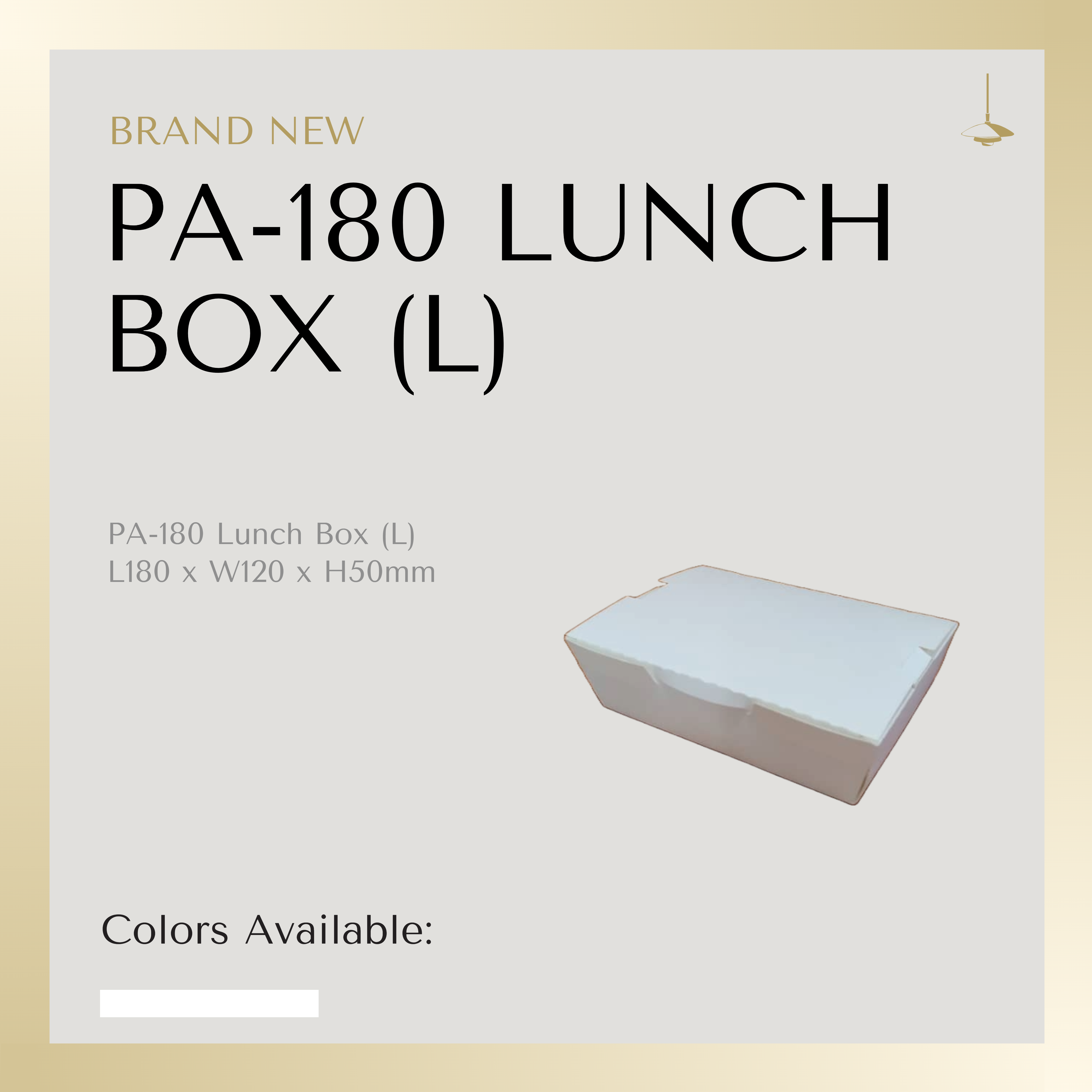 PA-180 Lunch Box S (L)