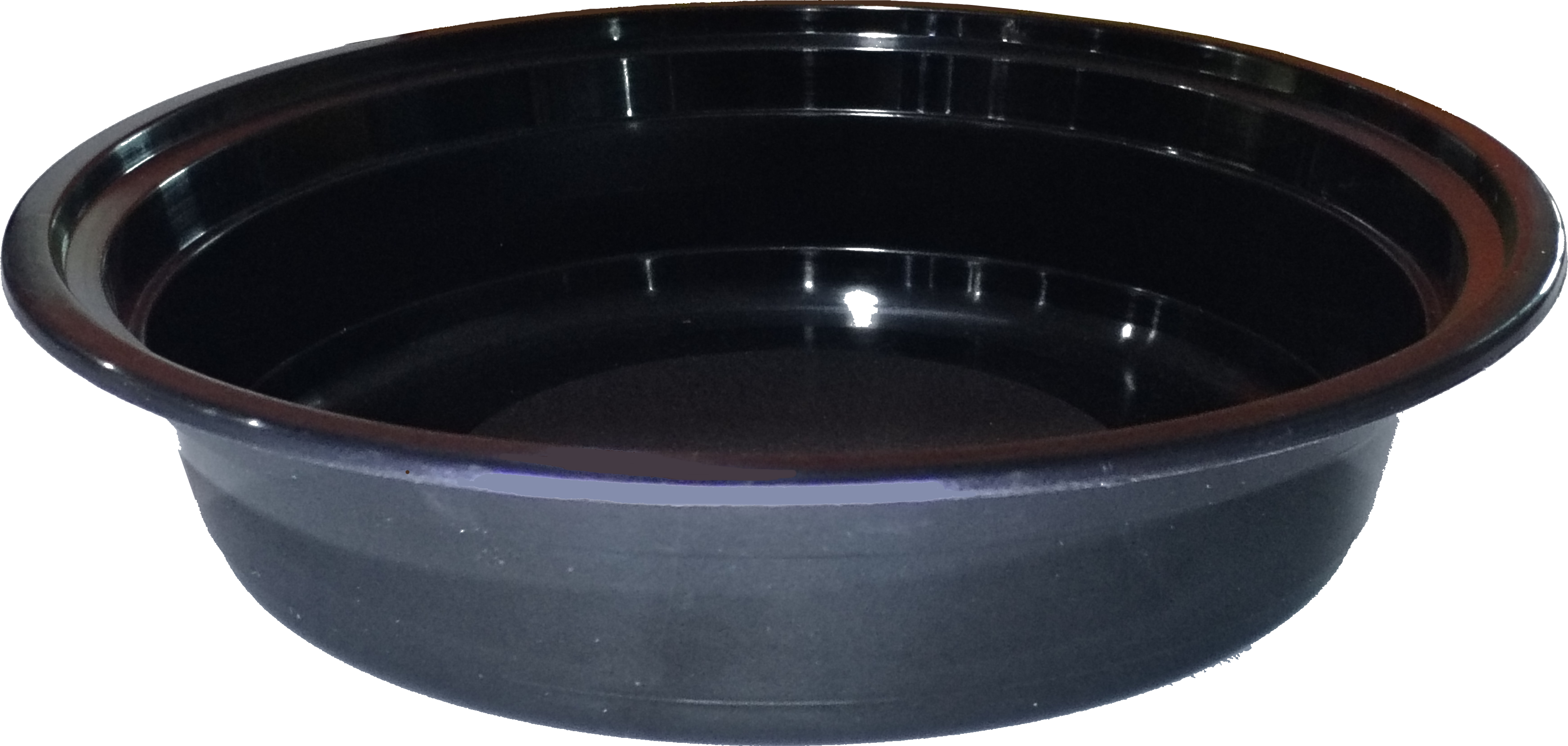 PPI-Y24 Bowl Black + LID WITH HOLE EXPORT (150 SET)
