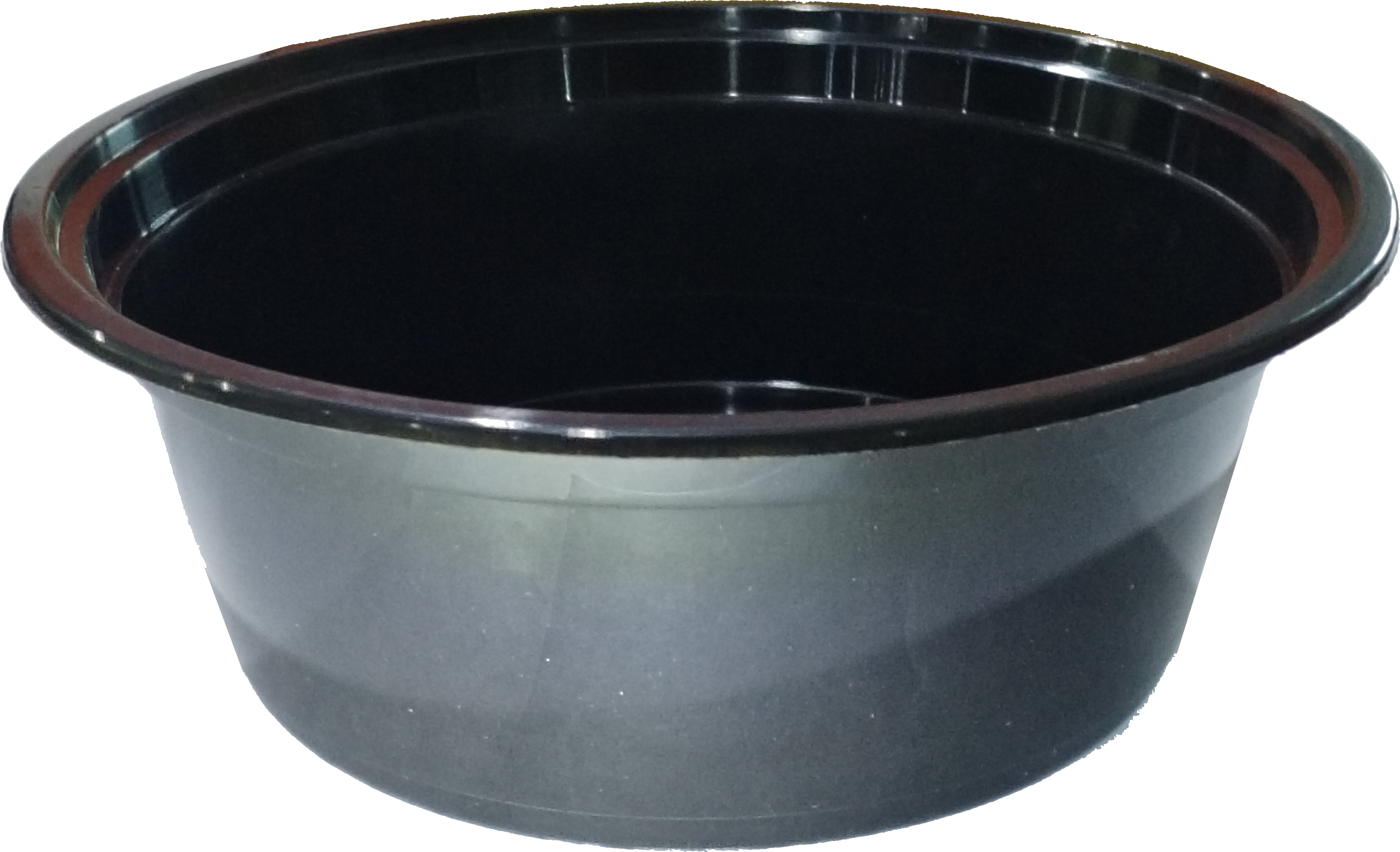 PPI-Y40 Bowl Black + LID WITH HOLE EXPORT (150 SET)